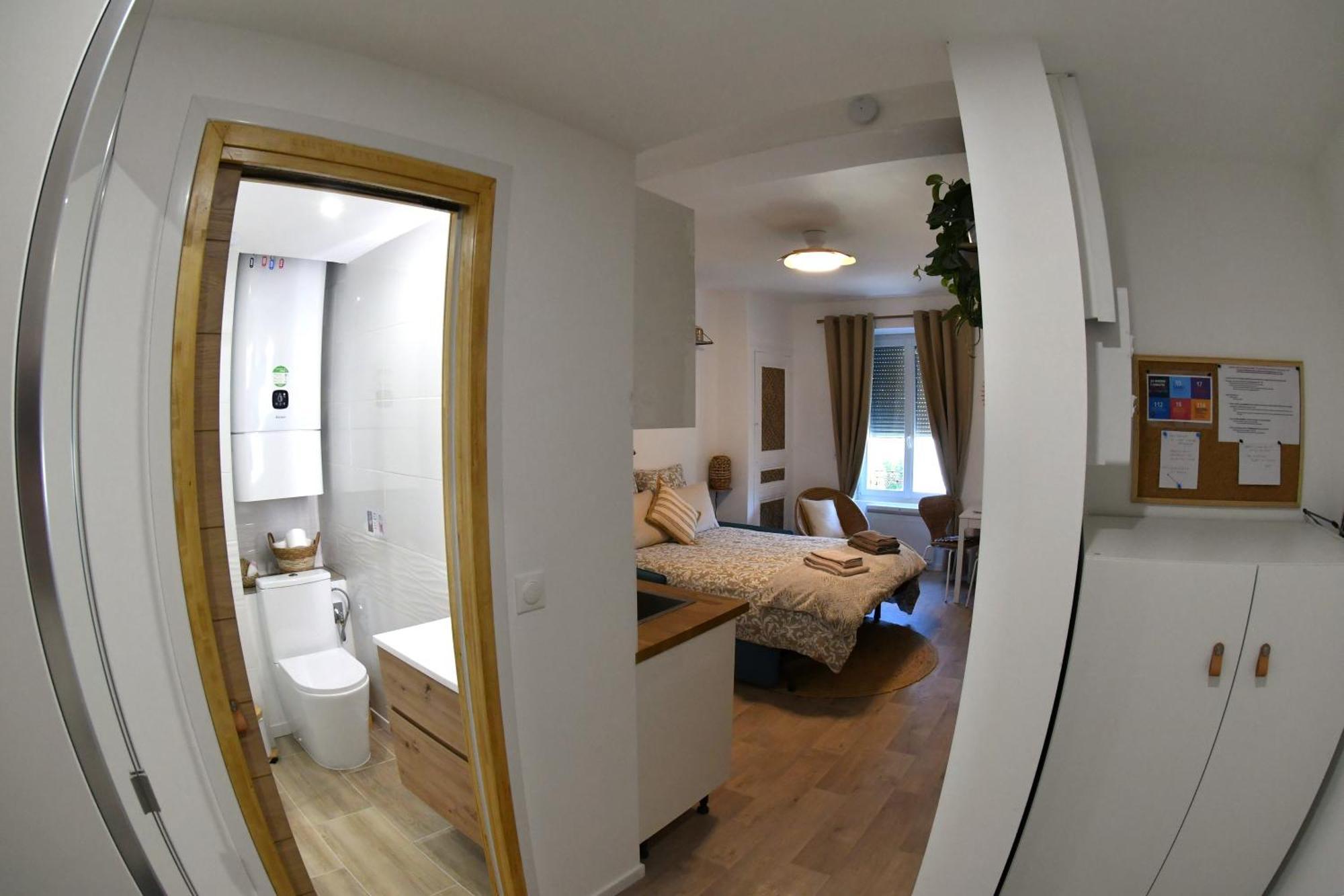 Studio Elegance Naturelle Proche Gare Voiron Exterior foto